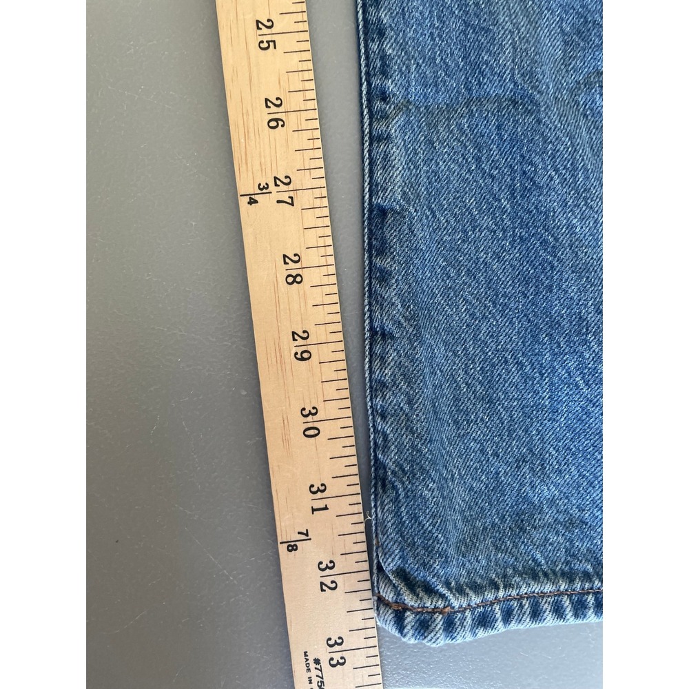 Madewell Jeans Ultimate Wide Leg Womens 29 Tall Airy Denim Blue NZ571 Pickett - Picture 14 of 15